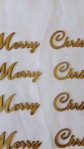 Hiasan Natal - Tulisan Merry Christmas Mini