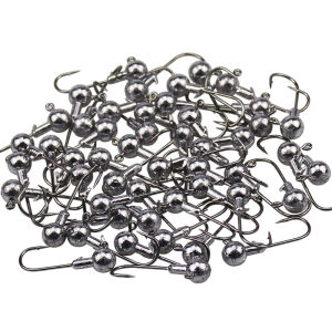 50PCS Jig Head Hook 1g 2g 3.5g Fishing Hooks for Soft Lure Pesca Cranks Bass Rig Tackle Goods Fishhook Accessories Equipment