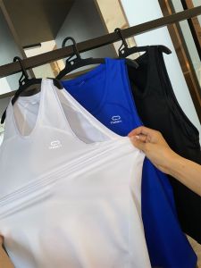 Tangjixieode Quick Dry Breathable Fabric Sports Casual Mens Tank Top in Blue round Neck Standard Fit Summer Youth Fashion