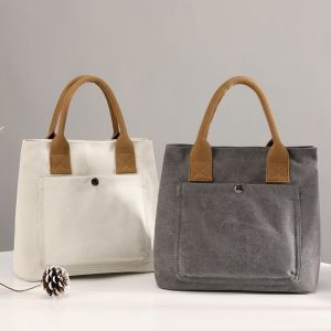 Mori Artistic Canvas Handbags Female New Summer New Arrival Retro Packet Simple Tote Bag Woven Handbag