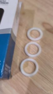 INDOBASE Part AR Kit 2191 Ring PVC Putih Satu Set