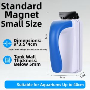 Yee | Magnetic Glass Scrubber Strong Cleaning Tool