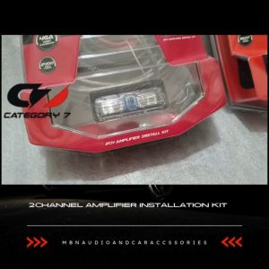 Category 7 2 Channel Amplifier Installation Kit Gauge 8Gauge 4 Wiring Kit Set