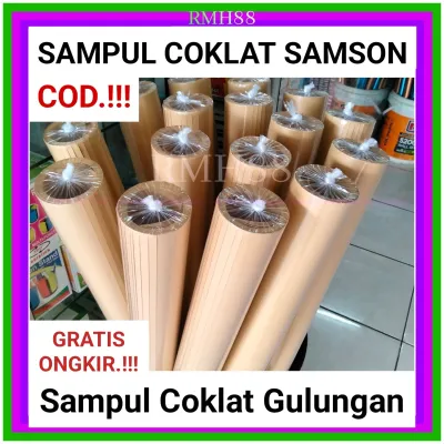 Sampul Coklat Gulungan Uk 120x90cm Craft Paper Kertas Samson 5 Lembar Gratis Ongkir