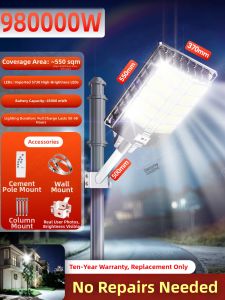 OULIANGDA | Solar Powered Motion Sensor Outdoor Lamp Strong Light