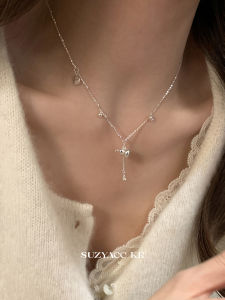New National Style Gourd Pendant Pure Silver Necklace Tassel Clavicle Chain Womens Model 2024 Suzyacc Kr Fashion Jewelry