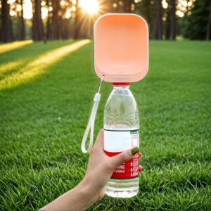 Portable Outdoor Dog Water Cup Pet Feeding Water Cup Cat Drinking Water Device Carry-On Cup Water Bowl for Dogs And Cats