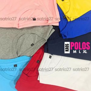 Kaos Polos Cotton Combed Premium 30s 100% Full Cutton Lengan Pendek Premium Pria Wanita Termurah