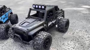 Brangdy | NEW 2.4G RC Off‑Road RC Car With Bright LED Lights All Terrain Climbing Buggy Simulation Pickup Truck Toy Gift For Children Boys