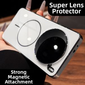DAIMANG | Magnetic Glass Frame Summer Phone Case Full Protection