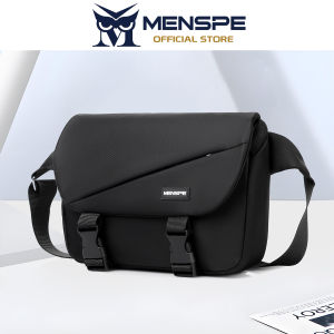 MENSPE Men Fashion Shoulder Bags Sling Chest Bag Cross Body Bags Messenger Bag Waterproof Cross Body Bag Large Capacity Sling Bags Simple Casual Sport Street Bag Student Teenager Bag