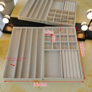 กล่องเก็บเครื่องประดับแบบใหญ่ กล่องเก็บจี้ กล่องเก็บต่างหู กล่องเก็บสร้อยคอ ชามใส่แหวน ชามใส่กำไลข้อมือ ช่องเก็บของแบบลิ้นจี่