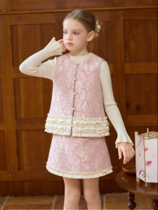 Little Naive | Delicate Quilted Girls Vest