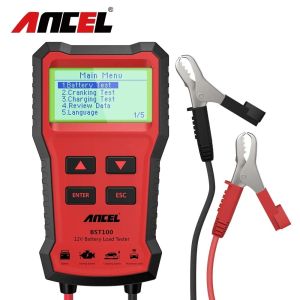 ANCEL BST100 12V Máy Kiểm Tra Pin Ô Tô Đa Ngôn Ngữ Máy Phân Tích Pin Quay Mạch Sạc Công Cụ Chẩn Đoán Cho Ô Tô