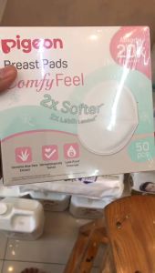 PIGEON Breast Pad Comfy Feel isi 50 pcs: Sikat Payudara Untuk Menyusui