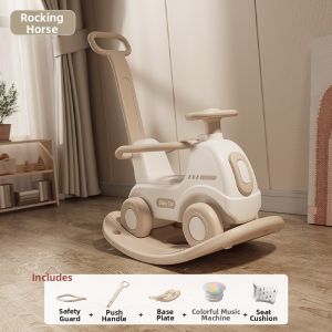 Multifunction Anti-Tip Ride On Rocking Horse 1-3 Years