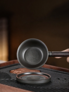 SHANGYANFANG | Handmade Purple Clay Anti-Scald Tea Strainer