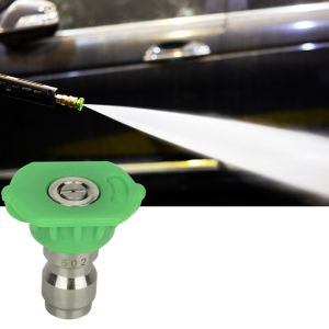 High Pressure Washer Nozzle Soap Foam Sprayer Nozzles 0 15 25 40 Degree Water Jet for Car Wash Garden Watering