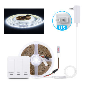 5m 10m Horse Running Race LED Strip Light 24V WS2811IC Water Flow Chasing Smart LED Tape Ribbon Lamp Wireless Switch With Battey