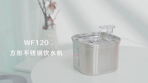 Cat Drinking Fountain Automatic Dispenser For Dog 304 Stainless Steel 2.2L Pet Fountains Water Dispenser Ultra Quiet Pump Water Foutain for Multiple Pets