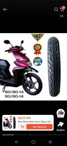 BAN DEPAN MOTOR BEAT BAN TUBELESS ORIGINAL COPOTAN