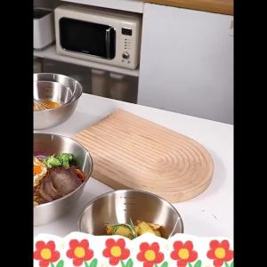 1-3 Stainless Steel Bowl Set with Scale for Cooking Baking Food Storage Large Capacity Mixing Bowls for Home Kitchen Essentials