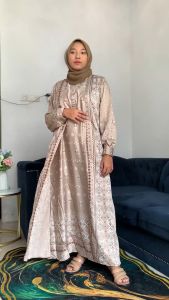 SARIMBIT SENIA MAXI FULL MOTIF /FASHION MUSLIMAH/MUSLIM/BAJU GAMIS TRENDY