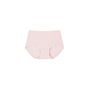 Plus Size High Elastic Skin Friendly Breathable Seamless High Waist Tummy Control Panties