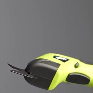 Máy cắt vải cầm tay chạy pin sạc cắt  vải-da-bìa carton-tấm nhựa PVC đa năng