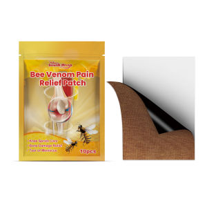 South Moon Bee Venom Pain Relief Patch Knee Sprain Care Bone Damage Relief Relieve Knee Joint Pain Strengthen Meniscus Health Reduce Discomfort Relieve Pain In The Lumbar Spine Knees And Body Joint Pain Relief Joint Repair Health Care Product 10pcs