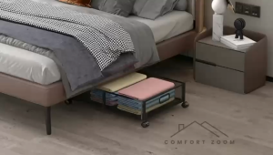Under Bed Storage Containers with Wheels Shoe Storage Organizer Drawer Clothes Storage Toy Storage