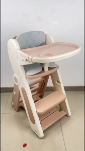 Childhood High Chair Adjustable and Foldable Functional Gift For Kids by WISHLAND