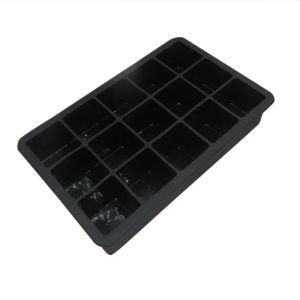 New 15 Grid Silicone Ice Cube Mold Big Tray Mold Ice Cube Maker Non-toxic Durable Bar Pub Wine Ice Blocks Maker