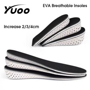 YUOO 1 Pair Height Increase Insoles Half Insole Breathable Shoe Insoles Heighten Heel Insert Sports Shoes Pad