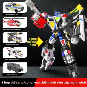 JUMPGO | Đồ Chơi Chiến Binh Máy Tính Patrol Có Thể Biến Hình
