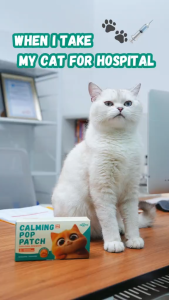 Cat Calming Aid Pop Patch 28pcs or 7pcs for Relaxed Happy Cats