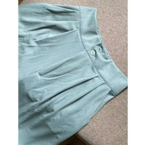 COD - JENNIE KNIT PANTS CELANA KULOT HIGHWAIST KNIT KANCING 2