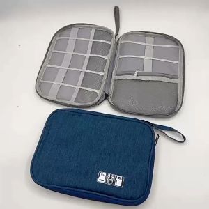 Perfect Travel Digital Organizer Bag USB Charger Ear Phone Electronics Neat Wire Power Bank Gadget Storage Bag Pouch