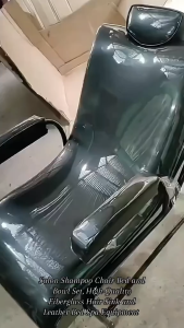 Shampoo Chair Black Salon and Spa Hair Bed Beauty Salon Equipment • Brilliant Beauty