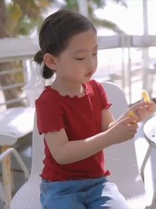 Mimi🌸พร้อมส่ง🌸เสื้อยืดเด็กผู้หญิง เนื้อผ้าเด้งใส่สบาย สไตล์เกาหลี เสื้อเด็กผู้หญิง ใส่สบาย เสื้อยืดเด็ก