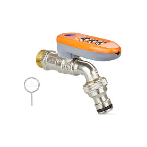 Wall Mounted Lockable Anti-theft Sink Faucet Large Flow Outdoor Garden Water Tap Widely Applicability Hand Washing Basin Faucet