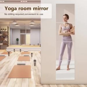 40/10 Miếng Dán Tường Gương Acrylic Tự Dính Dày Dặn Dễ Dàng Dán Hình Vuông Trang Trí Phòng Khách Phòng Ngủ