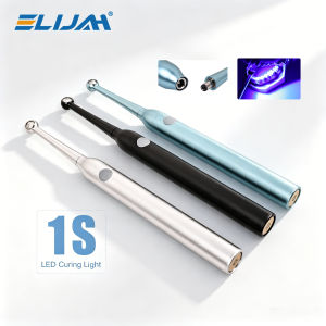 ELIJAH 1S Dental Lamp LED Curing Lamp Dentistry Wireless 10W Broad-spectrum Orthodontic Composite Curing Light Dentist Equipment