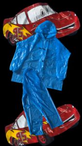 Jas Hujan Jubah Anak DFC waterproof Sealer Dan Non Sealer Raincoat Anti Air Laki-laki Dan Perempuan