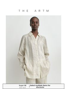 Original Embroidery Linen Loose Breathable Shirt
