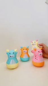 [RÚT CÓT LÀ CHẠY - SÁNG ĐÈN] Đồ chơi Nai/ Hươu chạy bằng cót dây phát sáng dễ thương cho bé chơi trên sàn kéo cót 2226