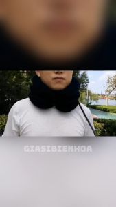 Đai Gối Hơi Kéo Giãn Đốt Sống Cổ Trị Liệu Hỗ Trợ Giảm Đau Vai Cổ Gáy