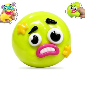 Schylling | New Fun and Curious Dog Face Changing Slow Rebound Pinch Music Adult and Child Relaxation and Stress Relief Squeezing Toy