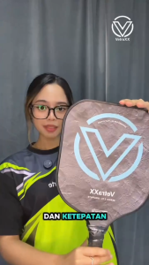 SellinCost VetraXX Pickleball Paddle 2.75 Graphite Carbon Fiber Widebody Surface 40cm x 22cm x 16mm Racket Paddles Grip Power Tennis Badminton Training