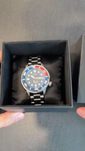 Jam Tangan Pria Alba Automatic Stainless Steel Black AL4247X1 AL4247 Original